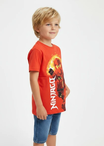 Ninjago Erkek Çocuk Tişört - Resim 3