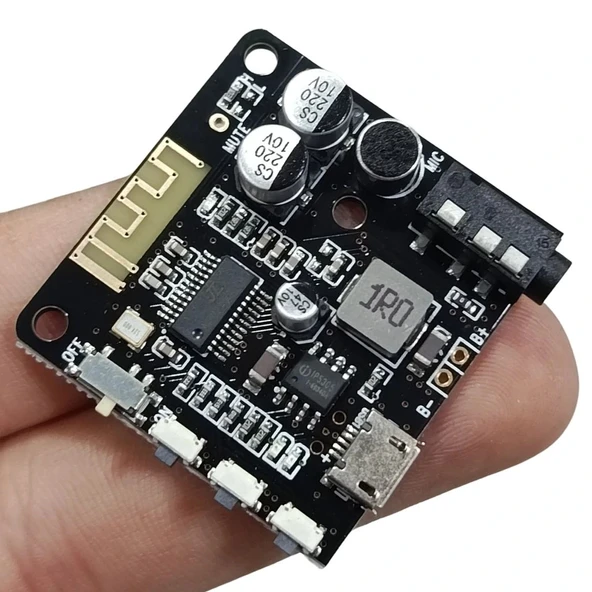VHM BT5.0 Pro Bluetooth Ses Alıcı Kartı Bluetooth 5.0 Mp3 Modülü Pro Mikrofonlu ürün görseli 1