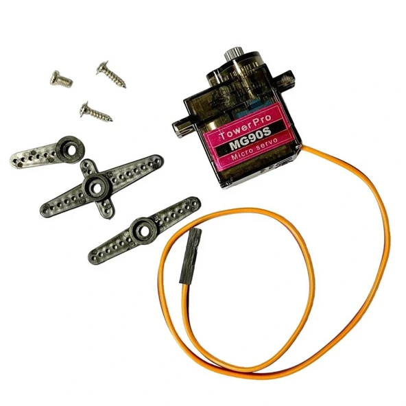 MG90S Tower Pro Micro Servo Motor 180° - Resim 8