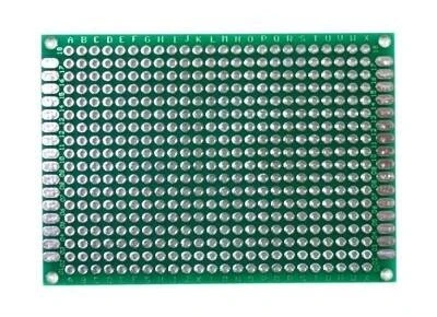5x7cm Epoxy Çift Taraflı Delikli Plaket ürün görseli 1