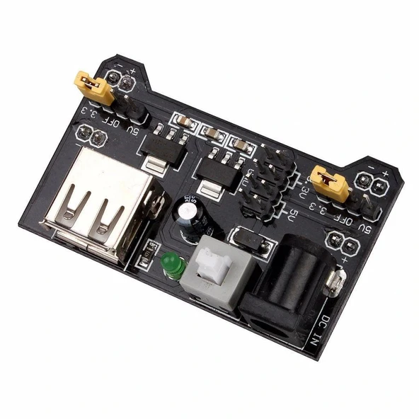 MB102 Breadboard Güç Kaynağı Modülü 3.3V 5V - Resim 4