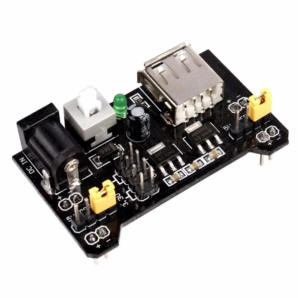 MB102 Breadboard Güç Kaynağı Modülü 3.3V 5V ürün görseli 1