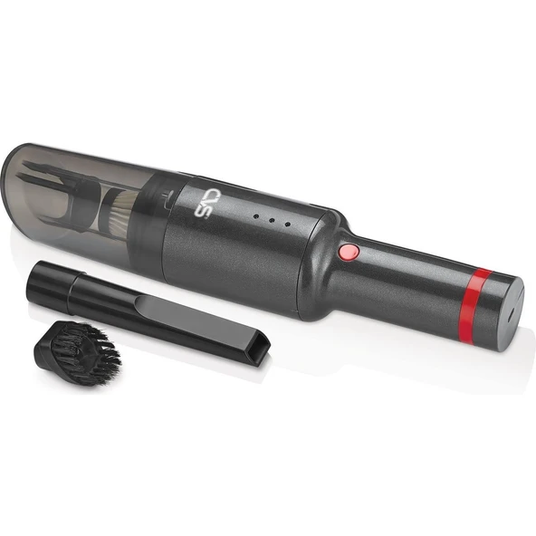 Siyah Cvs Dn 4724 USB Şarjlı Torpido Boy Süpürge ürün görseli 1
