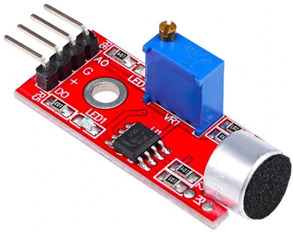 Mikrofon Ses Sensör Modülü Arduino Uyumlu KY-038 ürün görseli 1