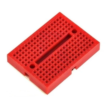 Mini Breadboard Kırmızı Yapışkanlı 170 Pin 1 Adet ürün görseli 1