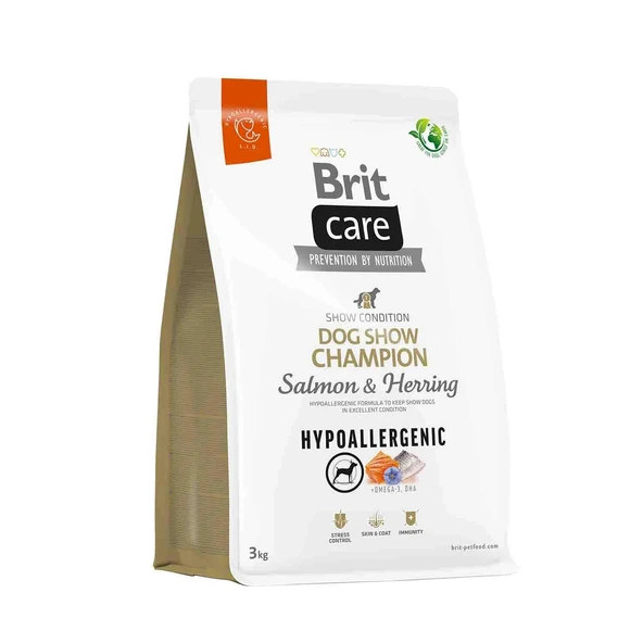 Brit Care Champion Hipoalerjenik Somonlu ve Ringa Balıklı Yetişkin Köpek Maması 3 kg ürün görseli 1