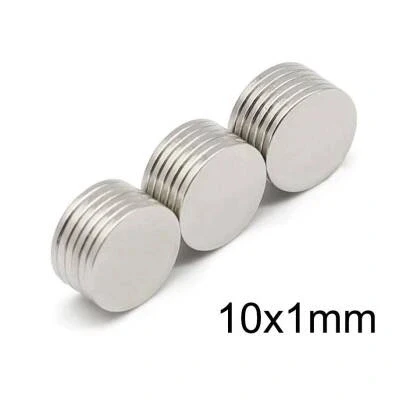 10X1mm Neodyum Güçlü Mıknatıs - Neodim Magnet ürün görseli 1