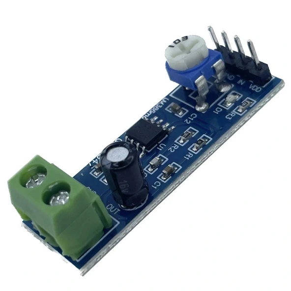 LM386 5-12V Ses Amplifikatör Modülü - Resim 3