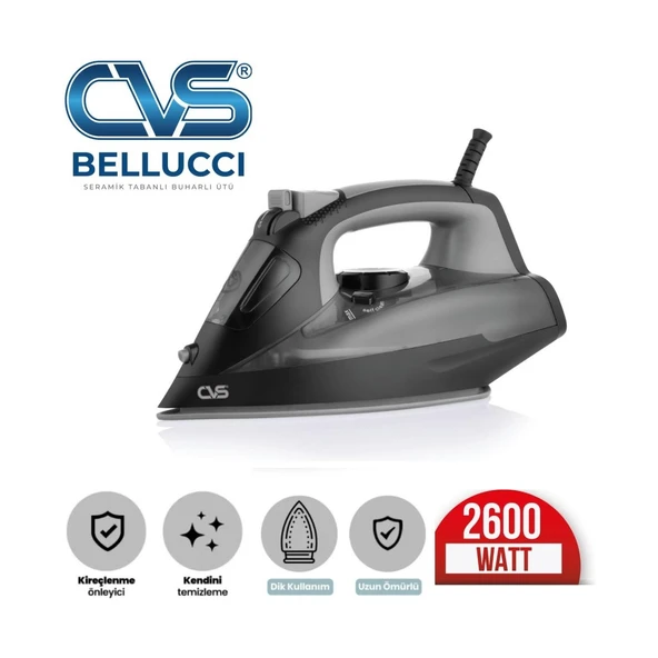 Cvs Dn 5480 Bellucci Seramik 2600 Watt Ütü - Resim 2