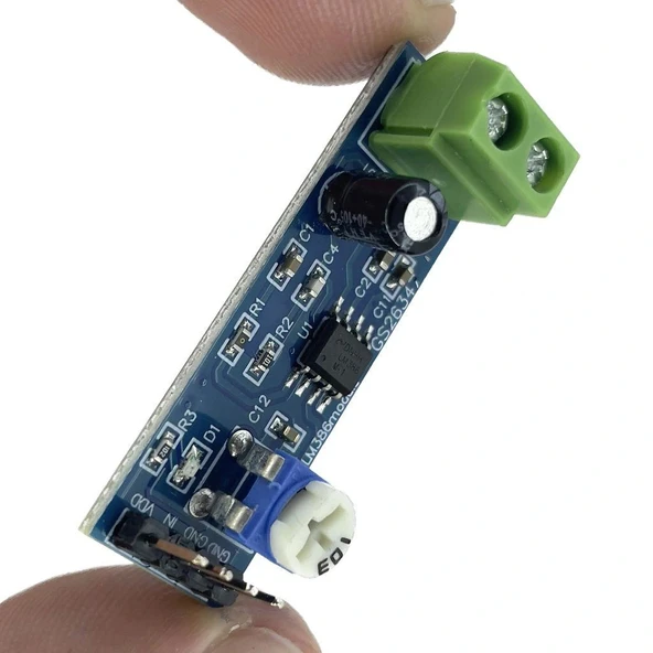 LM386 5-12V Ses Amplifikatör Modülü ürün görseli 1