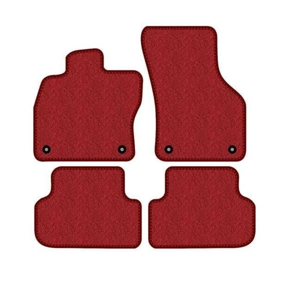 Volvo XC90 5 Koltuk 2002-2014 Paspas Seti Kırmızı ürün görseli 1