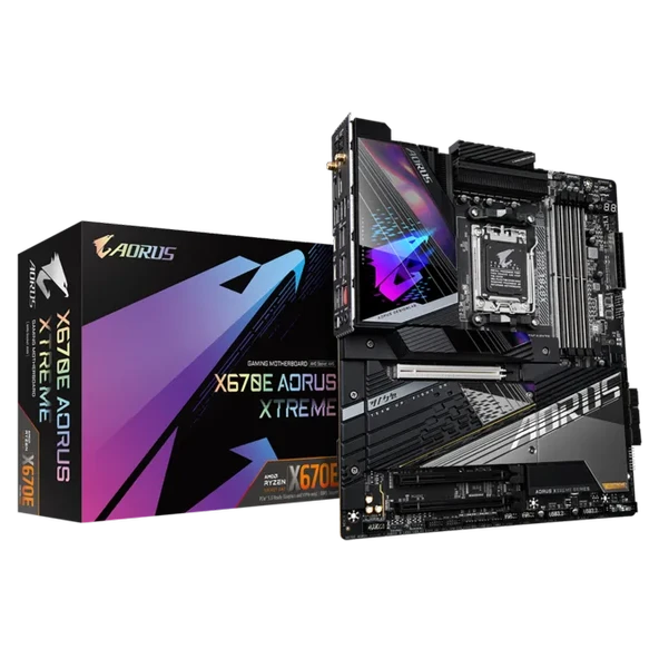 GIGABYTE X670E AORUS XTREME DDR5 HDMI-DP TYPEC PCIE 4.0 AM5 ATX ürün görseli 1