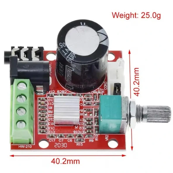 PAM8610 2x15W D Sınıfı Stereo Amplifikatör Devresi Modülü - Resim 4