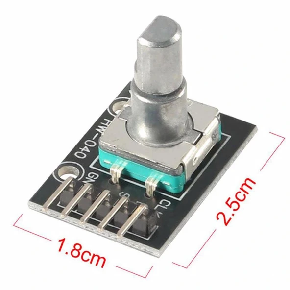 KY-040 Rotary Encoder Modülü - Resim 2