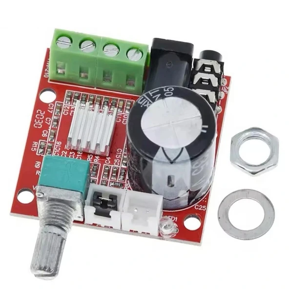 PAM8610 2x15W D Sınıfı Stereo Amplifikatör Devresi Modülü - Resim 3