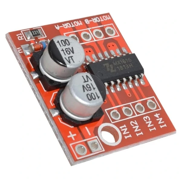 L298N Mini DC ve Step Motor Sürücü Modülü ürün görseli 1