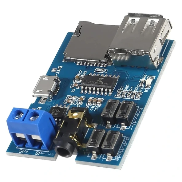 Amplifikatör Devresi Mono 3W / MP3 Çalar Devresi - Resim 2
