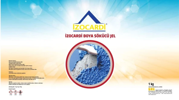 İzardi Boya Sökücü Jel 1 Kg ürün görseli 1