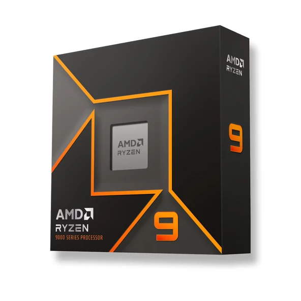 AMD RYZEN 9 9950X 80MB 16çekirdekli O/B UHD AM5 170w Kutulu+Fansız ürün görseli 1