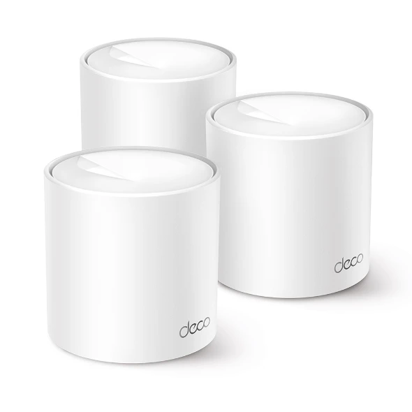 TP-LINK DECO-X10-3P AX1500 Mesh Router 3-lü paket ürün görseli 1