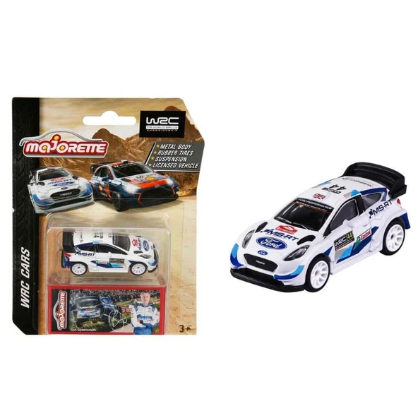 Majorette - Wrc Cars Serisi Ford Fiesta Wrc ( Gus Greensmith ) ürün görseli 1
