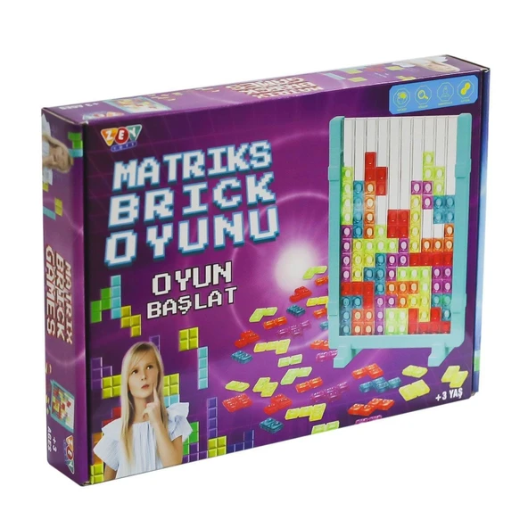 ZEY2036 Matrix Brick Games -Zeytoys ürün görseli 1