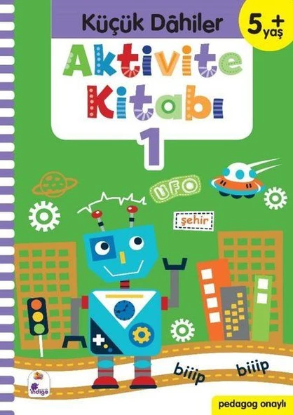 Küçük Dahiler Aktivite Kitabı 1 (5+ Yaş) ürün görseli 1