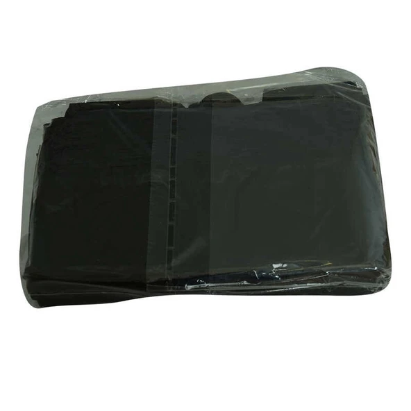 Küçük Boy Atlet Geri Dönüşüm Granül Çanta Poşet 40X25 Cm Kalın Siyah 1000 Gr 1 Paket ürün görseli 1