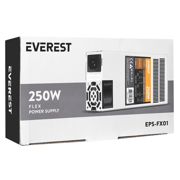 EVEREST 200W EPS-FX01 4cm Fanlı Slim Power Supply ürün görseli 1