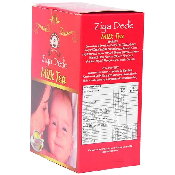 Milk Tea Küp Şekeri Çayı lı 200 Gr - Resim 3