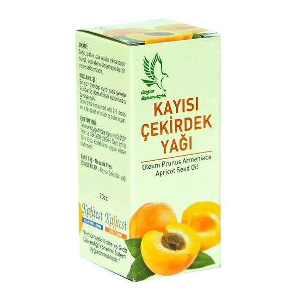 Kayısı Çekirdeği Yağı 20cc - Resim 4