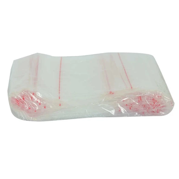 Kilitli Naylon Torba Poşet 15X18 Cm Şeffaf 100 Adet 1 Paket ürün görseli 1