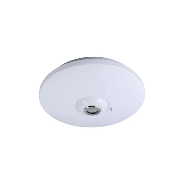 Alan Aydınlatma Beyaz 34*9 cm 24 Watt Bluetooth Hoparlörlü Tavan Aydınlatma (AL-BL301) Tornavida Hediyeli ürün görseli 1