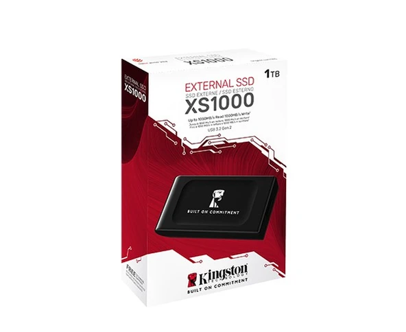 KINGSTON 2TB XS1000 SXS1000/2000GA SSD TypeC Harici Disk ürün görseli 1