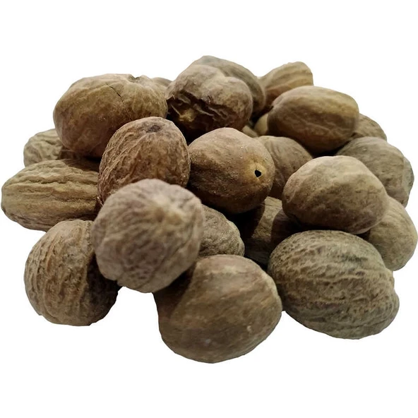 Hint Cevizi Muskat Küçük Hindistan Cevizi Doğal 100 Gr Paket ürün görseli 1