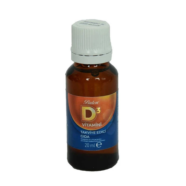 D3 mini Takviye Edici Gıda 20 ML - Resim 3