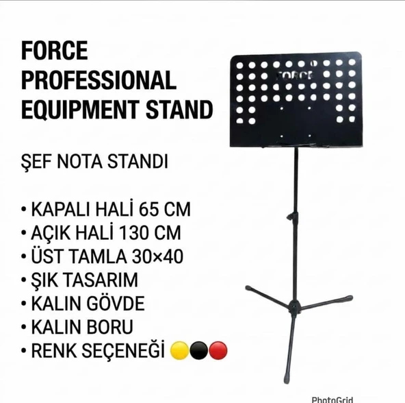 ŞEF NOTA STANDI EKER PERCUSSİON ürün görseli 1