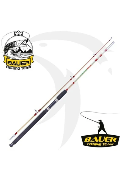 BAUER Crystal Dolgu Şeffaf 270 cm Olta Kamışı ürün görseli 1