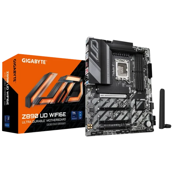 GIGABYTE Z890 UD WIFI6E DDR5 HDMI-DP TYPEC PCIE 5.0 1851p ATX ürün görseli 1
