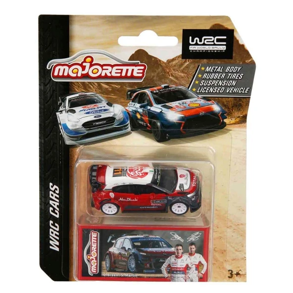Majorette - Wrc Cars Serisi Citroen C3 Wrc 2018 ( C.breen / S.martin ) ürün görseli 1