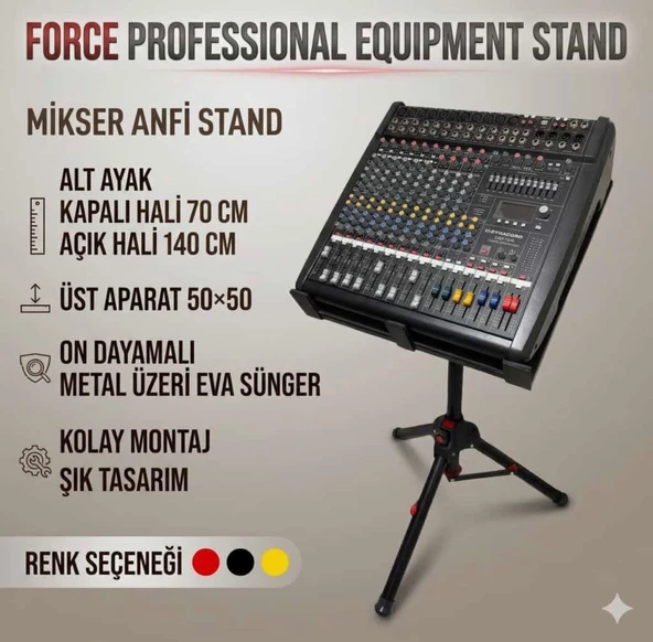 MİKSER AMFİ STAND EKER PERCUSSİON ürün görseli 1
