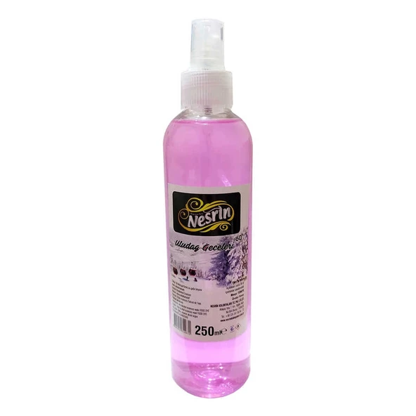 Uludağ Geceleri Kolonyası 60 Derece Pet Şişe Sprey 250 ML ürün görseli 1