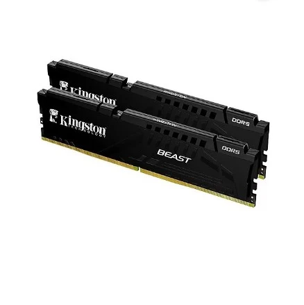 KINGSTON 64GB (2X 32GB) DDR5 5600MHZ CL36 DUAL KIT PC RAM BEAST KF556C36BBEK2-64TR ürün görseli 1
