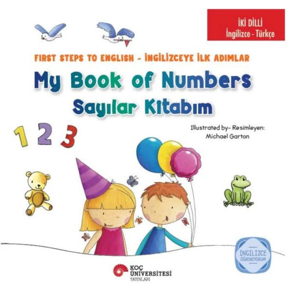 İki Dilli : İngilizce-Türkçe My Book Of Numbers / Sayılar Kitabım ürün görseli 1