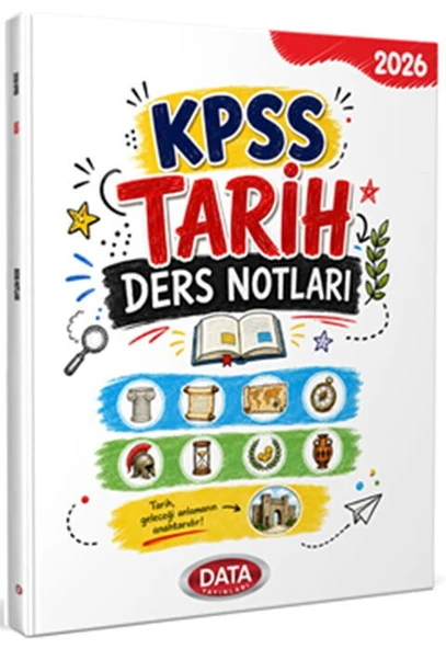 Data Yayınları KPSS Tarih Ders Notları ürün görseli 1