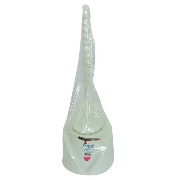 Plastik Muhafazalı Tuvalet Klozet Fırça Takımı Karışık Renk ZP-152 ürün görseli 1