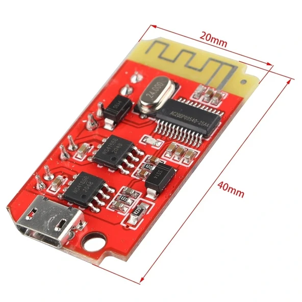 DW-CT14+ Şarj Edilebilir Bluetooth Amfi Devresi 2x5W - Resim 3
