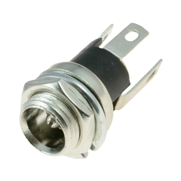 IC-258A DC Jak Üstten Somunlu 2.1mm Ø8mm ürün görseli 1