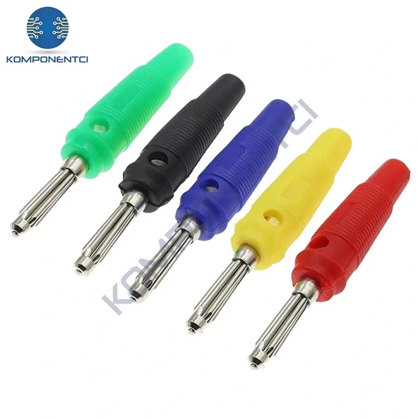 IC-238B Banana Jak Silikonlu CX-06 Mavi ürün görseli 1