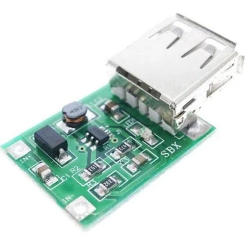 DC-DC 0.9V-5V to 5V 600A Voltaj Yükseltici USB Şarj Modülü ürün görseli 1